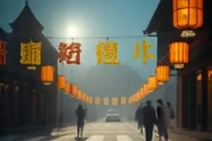 城市题材《城南慢车》封面画面，黄昏公交与车窗光斑